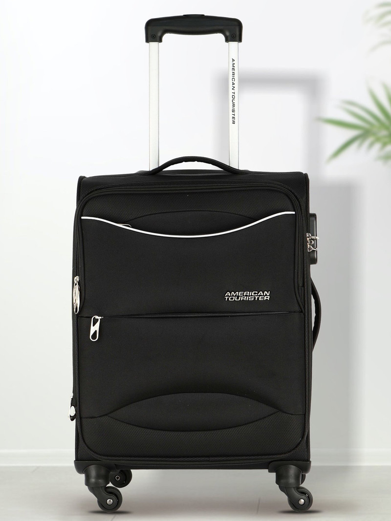 American Tourister AMERICAN TOURISTER Small Cabin Suitcase (56 cm) 4 Wheels - Brookfield Sp56 - Black
