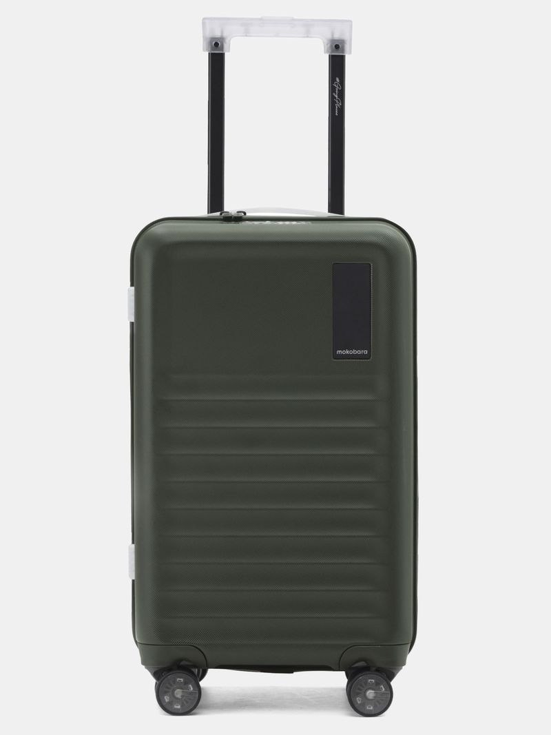 Mokobara Mokobara Small Cabin Suitcase (55.5 cm) 8 Wheels - The Aisle Trunk - Cabin - Green