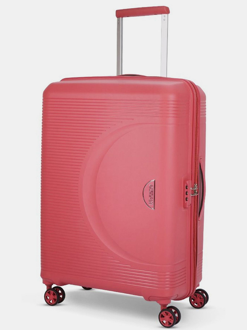American Tourister AMERICAN TOURISTER Medium Check-in Suitcase (68 cm) 8 Wheels - Combination Lock-Hemis - Red