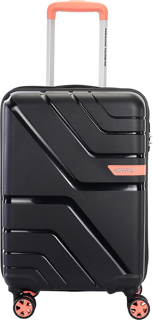 American Tourister AMERICAN TOURISTER Small Cabin Suitcase (55 cm) 8 Wheels - UPLAND SPORT - Black