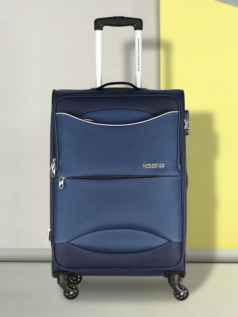 American Tourister AMERICAN TOURISTER Medium Check-in Suitcase (63.5 cm) 4 Wheels - Brookfield Sp68 - Blue