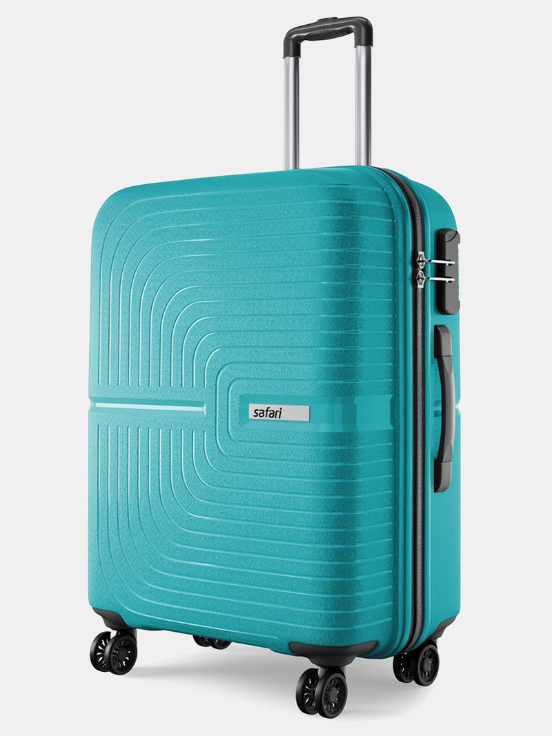 Safari SAFARI Medium Check-in Suitcase (66 cm) 8 Wheels - Eclipse Neo 66 - Teal, Silver