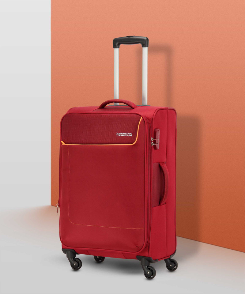 American Tourister AMERICAN TOURISTER Large Check-in Suitcase (80 cm) 4 Wheels - Jamaica - Red