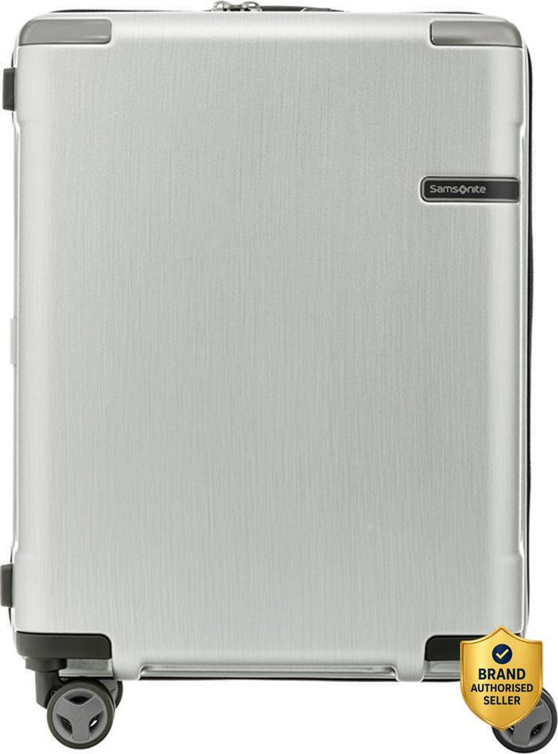 Samsonite SAMSONITE SAM EVOA SP55/20-BRSD SLVR Cabin Suitcase 4 Wheels - 22 Inch
