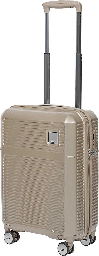 VIP VIP Small Cabin Suitcase (55 cm) 8 Wheels - VERO - Brown