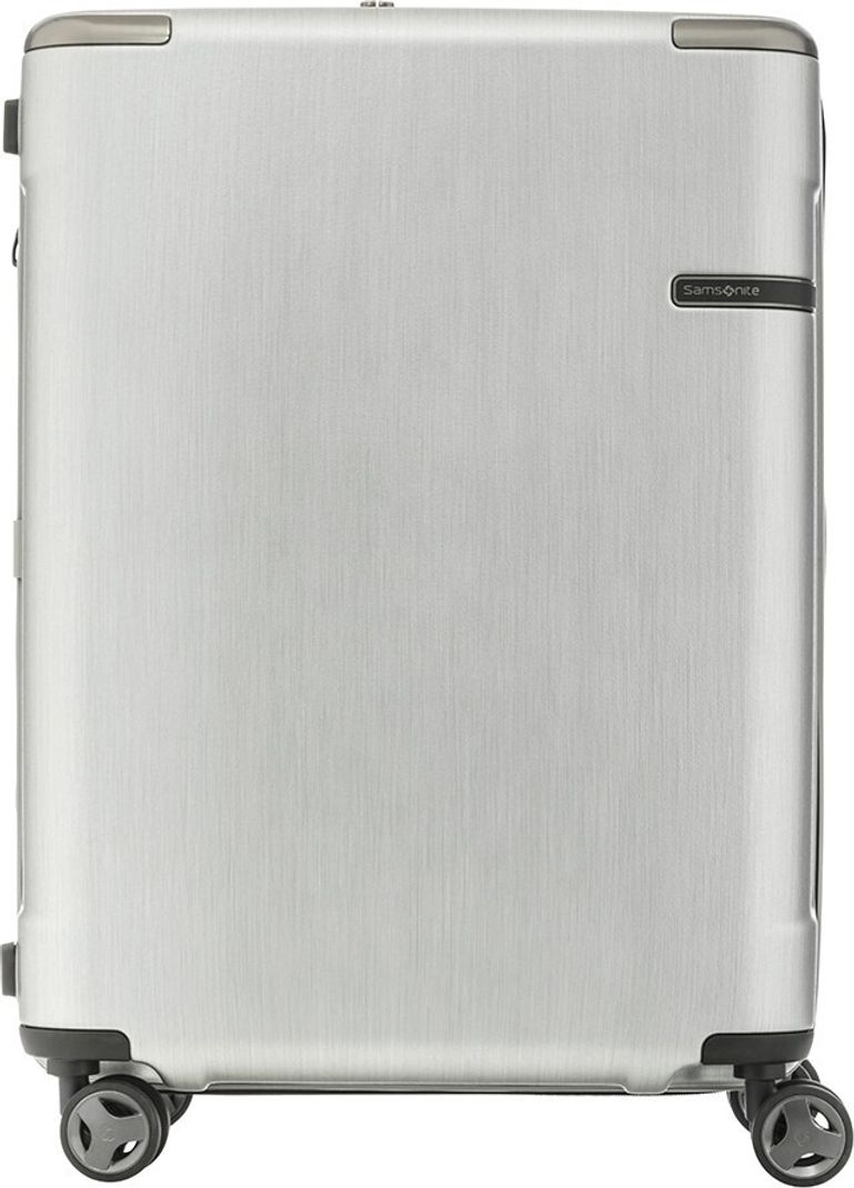 Samsonite SAMSONITE Medium Check-in Suitcase (69 cm) 4 Wheels - SAM EVOA SP6925 EXP-BRSD SLVR - Silver
