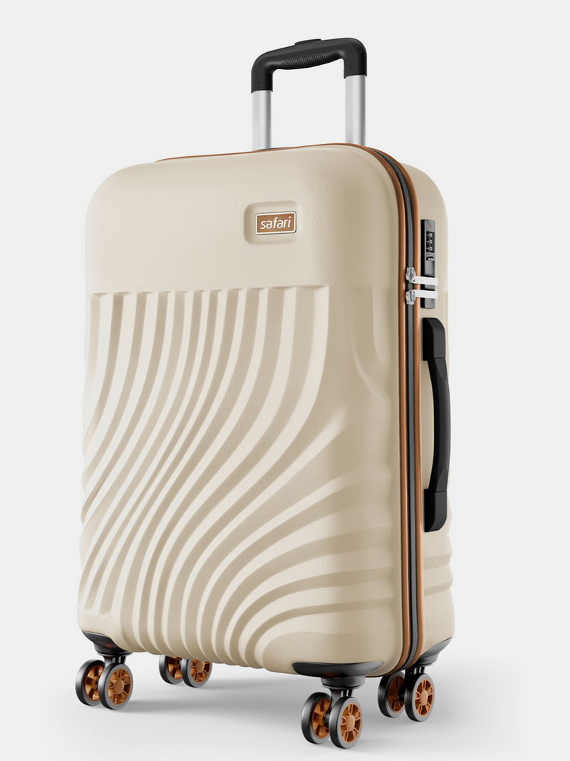 Safari SAFARI Large Check-in Suitcase (75 cm) 8 Wheels - KEPLAR 4W - Beige