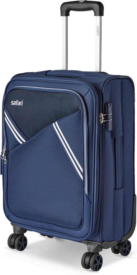 SAFARI Swift Neo 59 cm 8-Wheel Blue Cabin Suitcase - Image 2