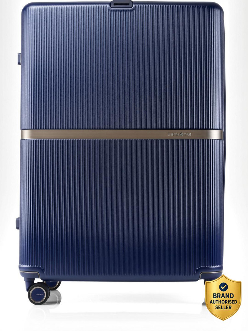 Samsonite SAMSONITE MINTER SPINNER 69/25 EXP NAVY (Expandable) Expandable Check-in Suitcase 8 Wheels - 27 Inch
