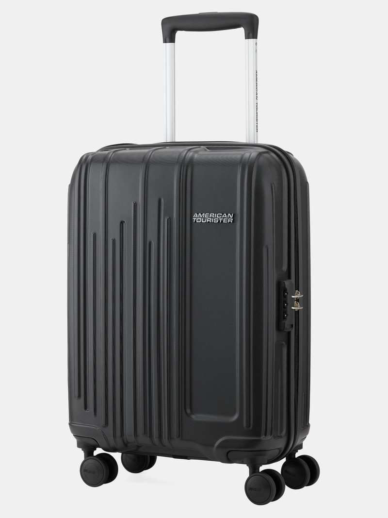 American Tourister AMERICAN TOURISTER Small Cabin Suitcase (56 cm) 8 Wheels - HAMILTON - Black