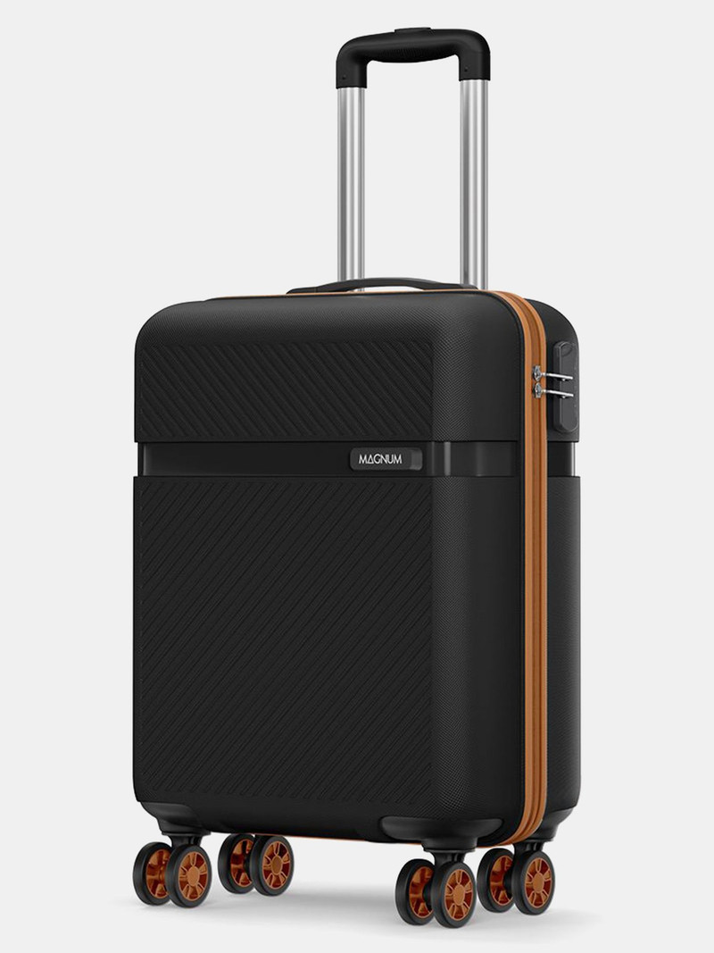 Safari SAFARI Small Cabin Suitcase (55 cm) 8 Wheels - Fury 55 4W Black Tan - Black