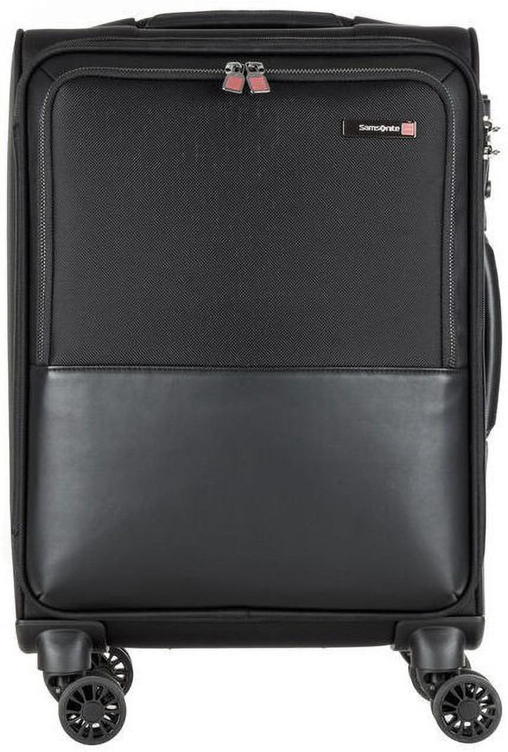 Samsonite SAMSONITE Small Cabin Suitcase (55 cm) 4 Wheels - SAM SEFTON MOBILE OFF SP55 BLK - Black