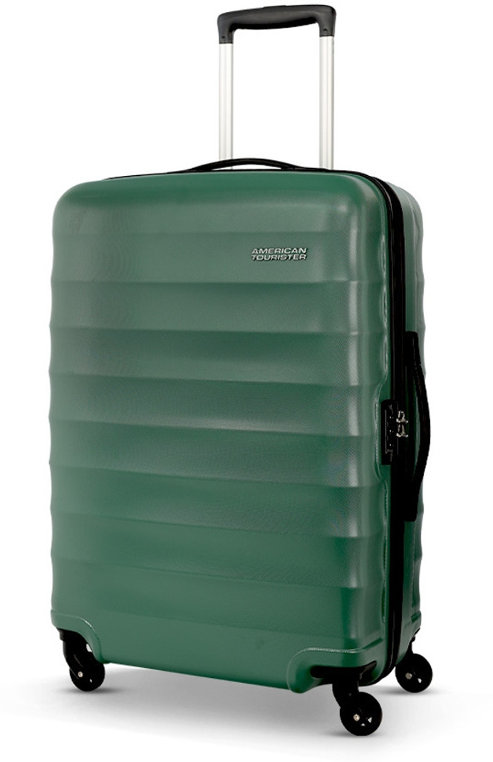 American Tourister AMERICAN TOURISTER Medium Check-in Suitcase (69 cm) 4 Wheels - Barcelona 69 cm Hardsided Forest Green Medium Check-In Trolley Bag - Green