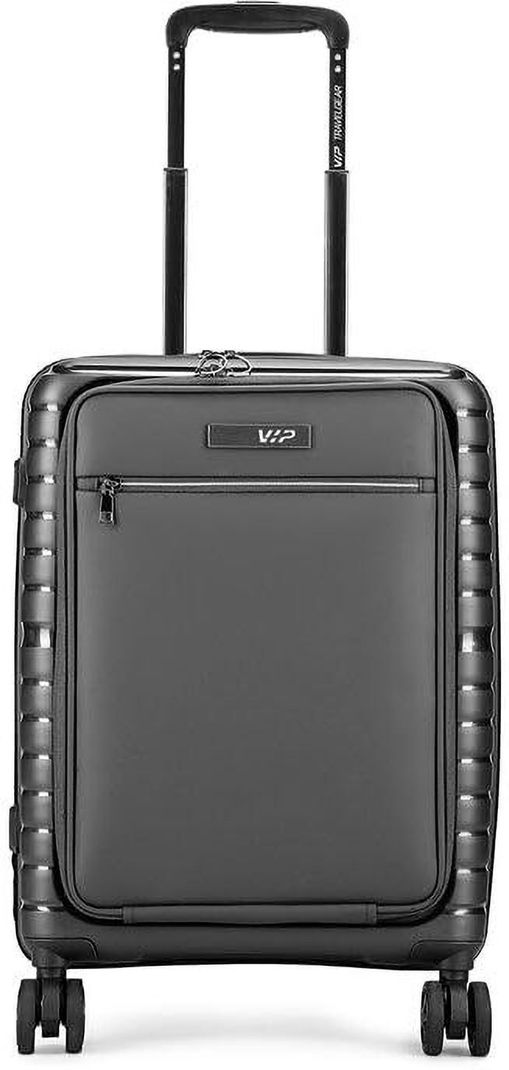 VIP VIP Small Check-in Suitcase (55.5 cm) 8 Wheels - AERPLUSE - Black