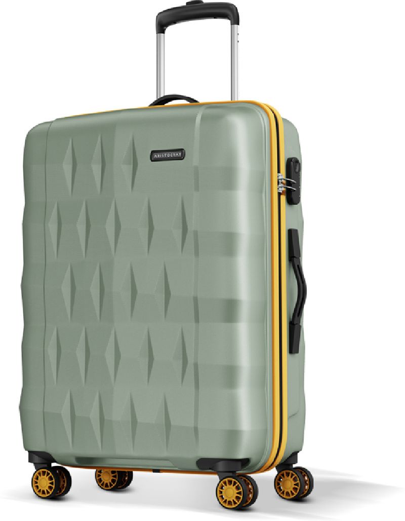 ARISTOCRAT Comet Trolley Bag 66cm Green - Image 2