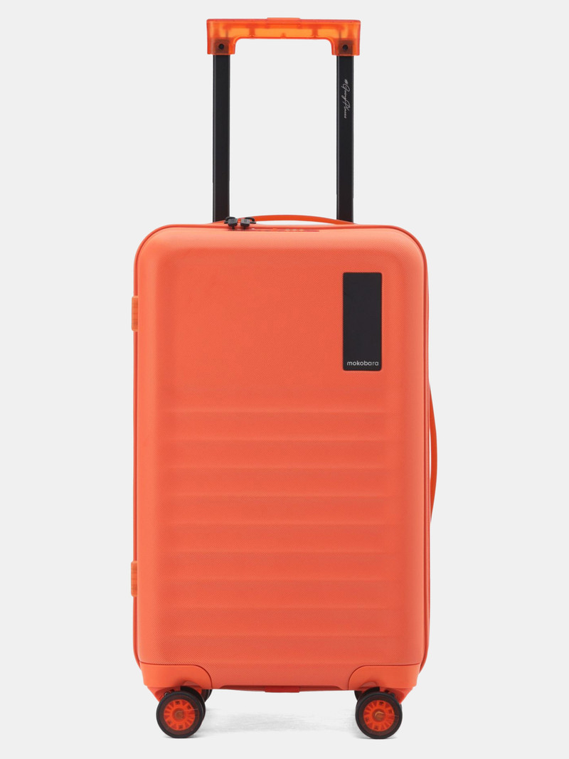 Mokobara Mokobara Small Cabin Suitcase (55.5 cm) 8 Wheels - The Aisle Trunk - Cabin - Orange