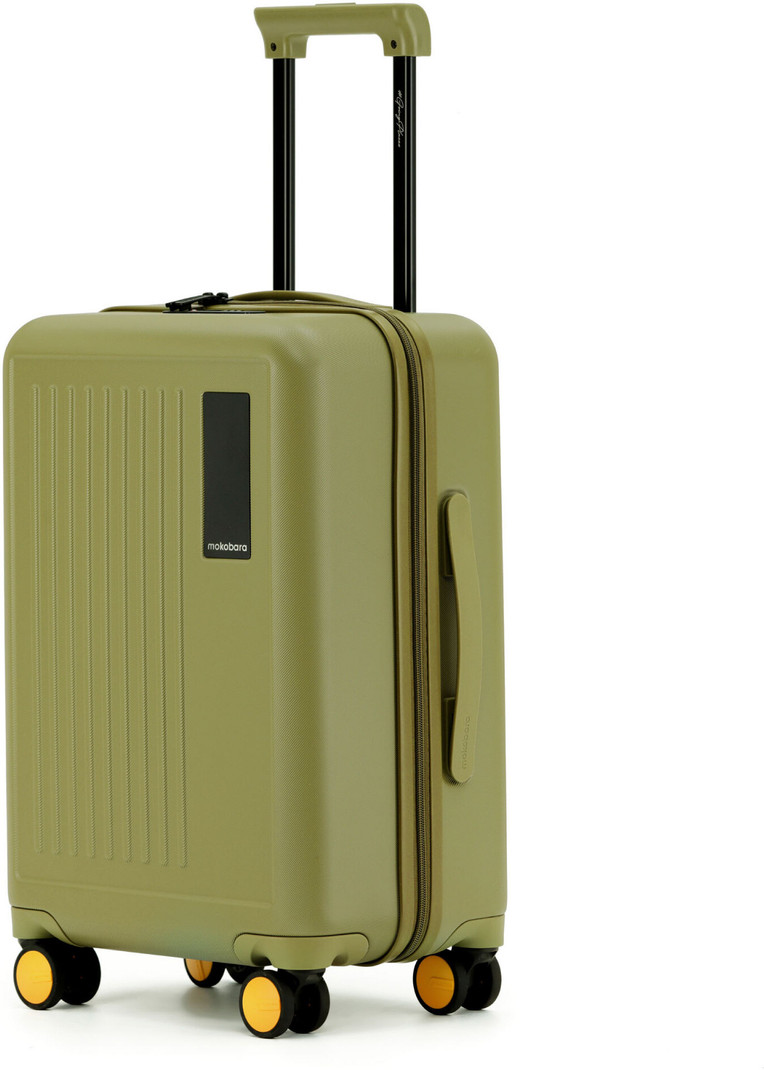 Mokobara Mokobara Small Cabin Suitcase (54 cm) 8 Wheels - The Transit Cabin 2.0 - Green, Black