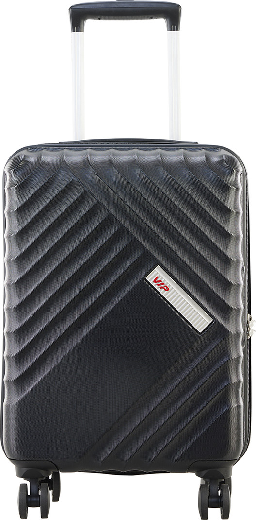 VIP VIP Small Cabin Suitcase (55 cm) 8 Wheels - ARLINGTON-UNI STROLLY 55 360°J.BLACK - Black
