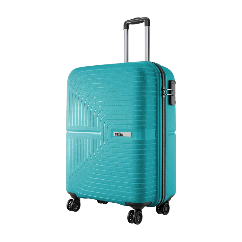 Safari SAFARI Small Cabin Suitcase (55 cm) 8 Wheels - Eclipse Neo 55 - Teal, Silver