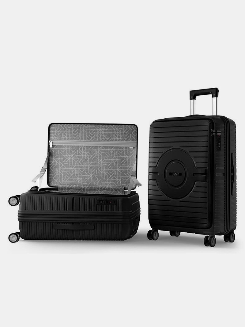 Safari SAFARI Large Check-in Suitcase (78 cm) 8 Wheels - Trident 78 - Black