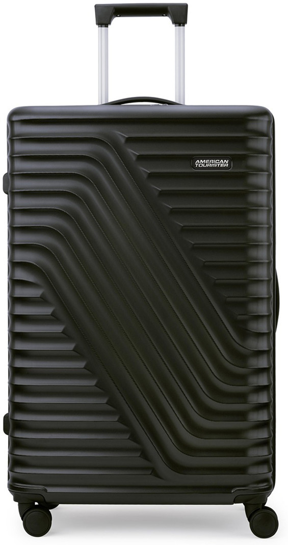 American Tourister AMERICAN TOURISTER Large Check-in Suitcase (77 cm) 8 Wheels - TRAVIX - Black