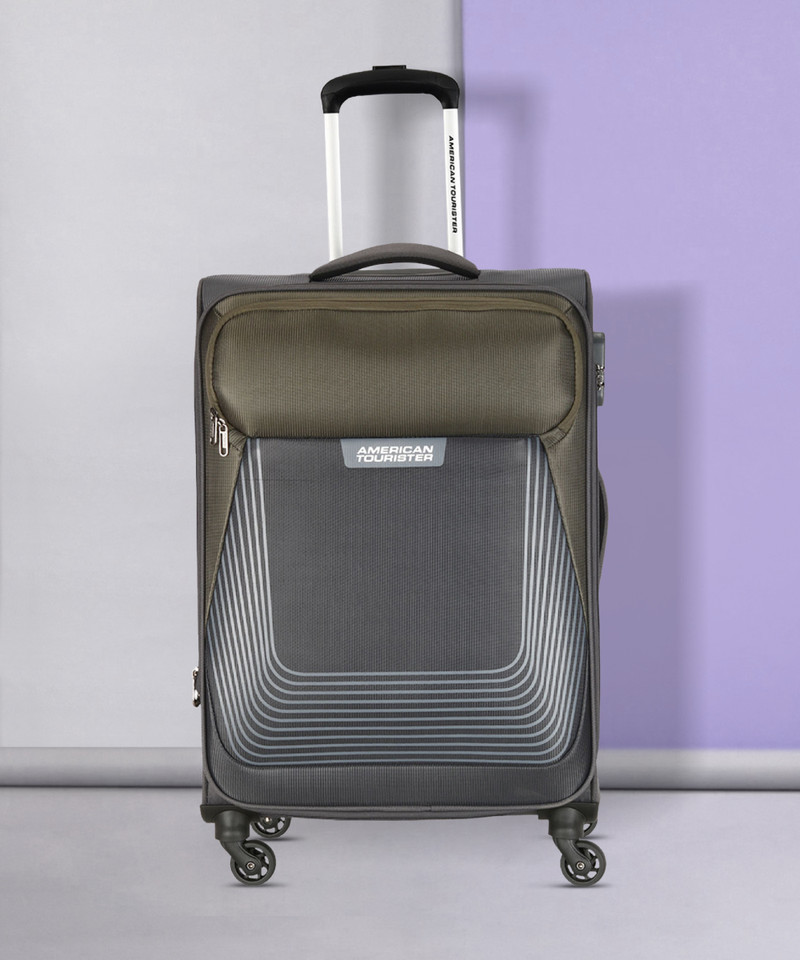 American Tourister AMERICAN TOURISTER Medium Check-in Suitcase (69.5 cm) 4 Wheels - AMTSOUTHSIDITE sp 69GRYOLV - Grey