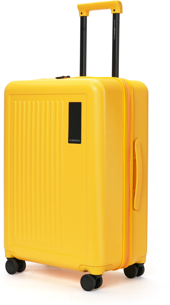Mokobara Mokobara Medium Check-in Suitcase (64 cm) 8 Wheels - The Transit Wave-Check In Luggage - Yellow