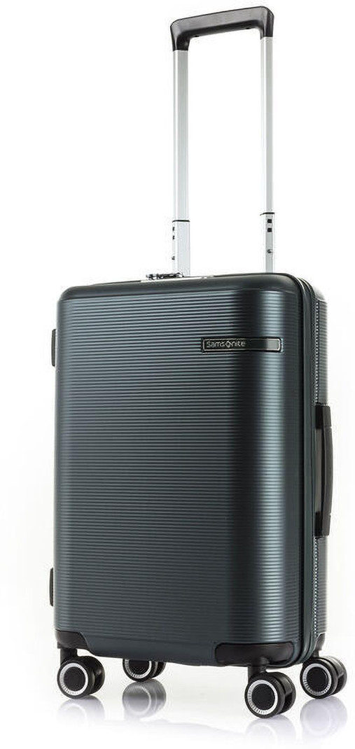 Samsonite SAMSONITE Small Cabin Suitcase (37 cm) 4 Wheels - Straren Spinner, Polycarbonate - Green