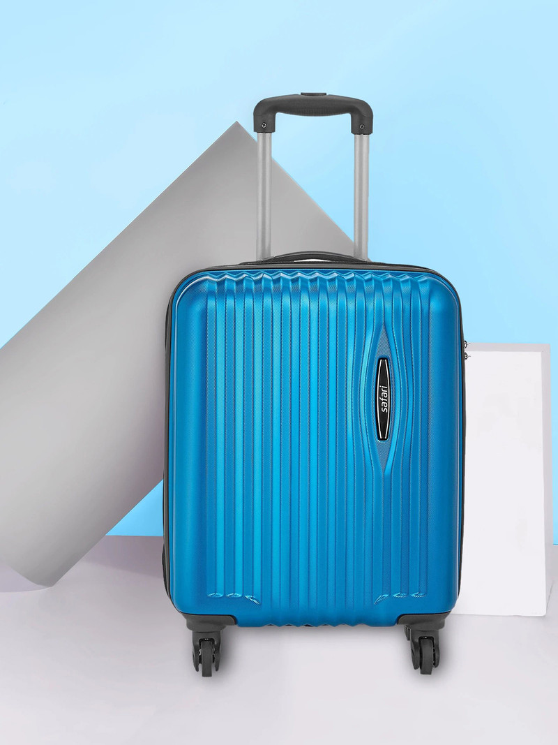 Safari SAFARI Small Cabin Suitcase (56 cm) 4 Wheels - GLIMPSE 56 - Blue, Black