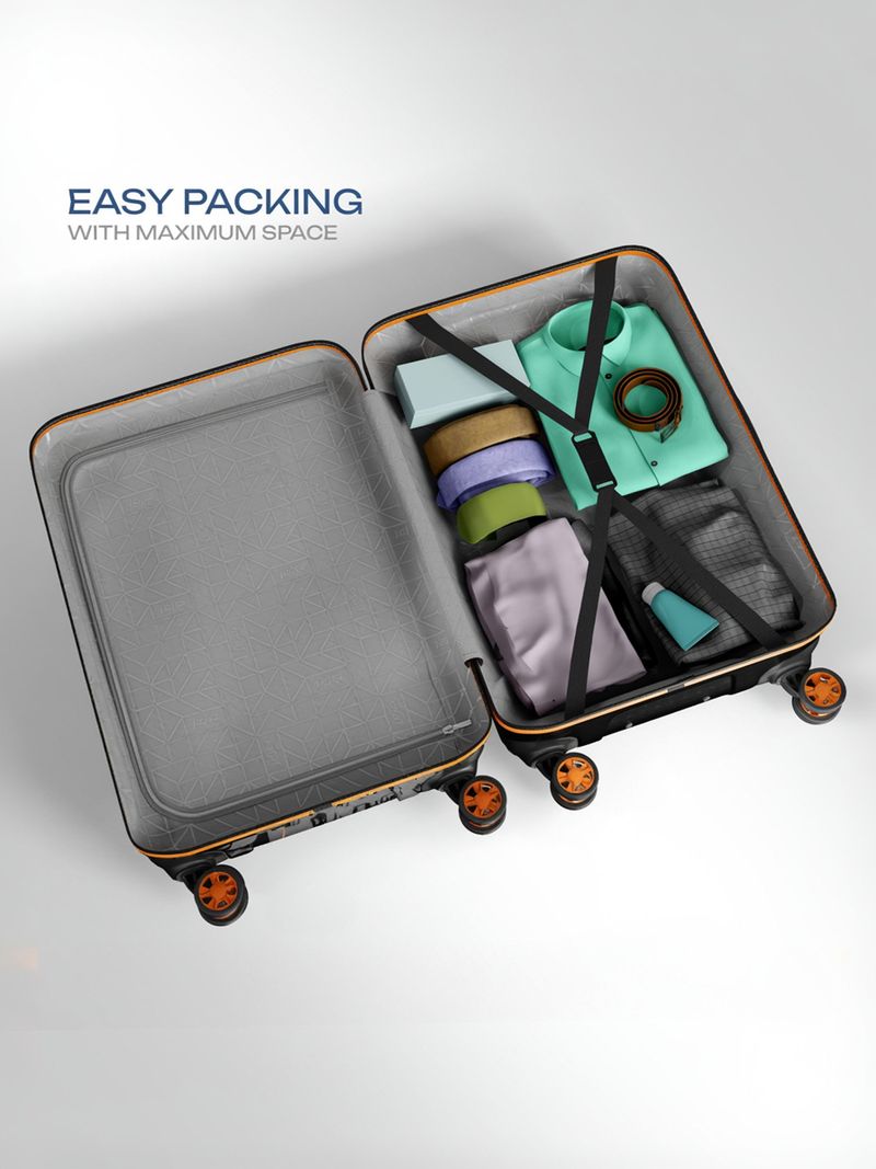 SAFARI Medium Check-in Suitcase 66 cm 8 Wheels Black - Image 4