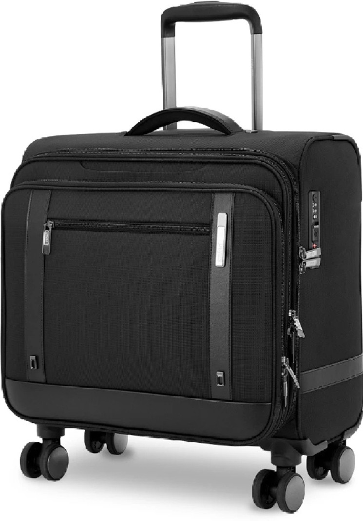 Safari SAFARI Small Cabin Suitcase (49 cm) 8 Wheels - Falcon - Black