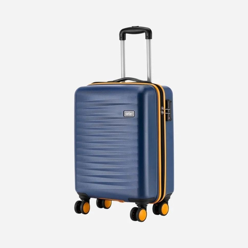 Safari SAFARI Large Check-in Suitcase (78 cm) 8 Wheels - Light weight, Dual Wheels, Polycarbonate, TSA Lock with 5 year Warranty - Blue