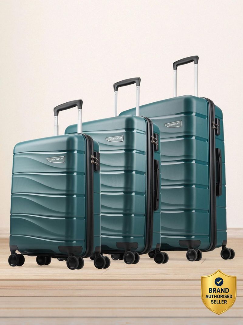 ARISTOCRAT Olympus 3 Luggage Set of 3 (Blue) - Image 2