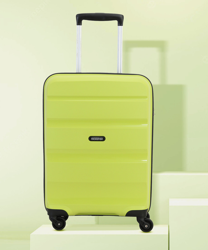 American Tourister AMERICAN TOURISTER Medium Check-in Suitcase (66 cm) 4 Wheels - AMT BRANDON SP 66CM-LIME GREEN - Green
