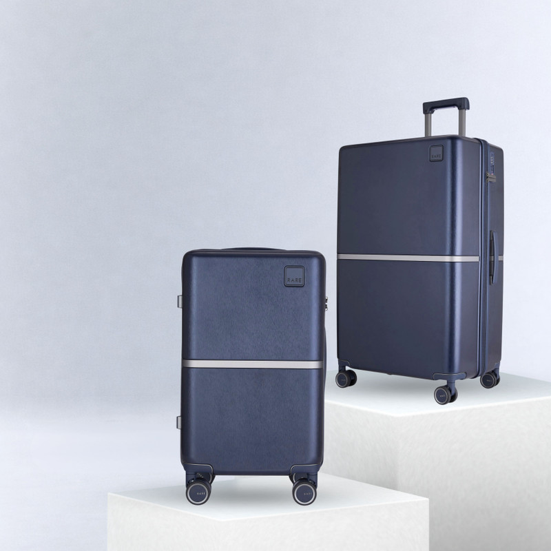 Rare Rabbit Rare Rabbit Hard Body Set of 2 Luggage 8 Wheels - Tony - Blue