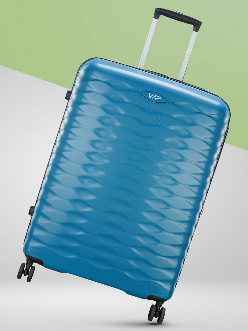 VIP VIP Hard Body Set of 2 Luggage 4 Wheels - Foxtrot set of 2 (Medium 68cm | Large 79.7cm ) - Blue