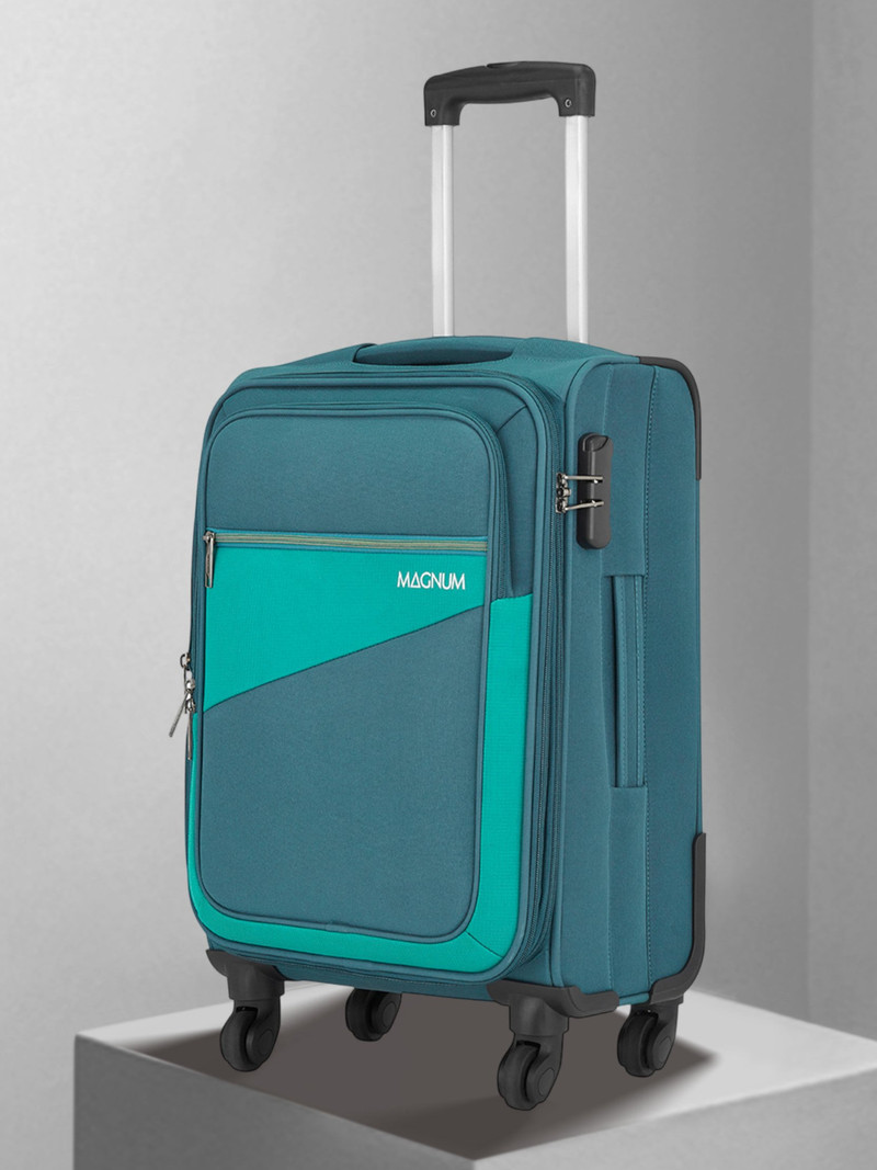 Magnum Large Check-in Suitcase (78 cm) 4 Wheels - Cliff - Teal
