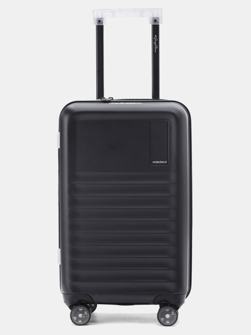 Mokobara Mokobara Small Cabin Suitcase (55.5 cm) 8 Wheels - The Aisle Trunk - Cabin - Black