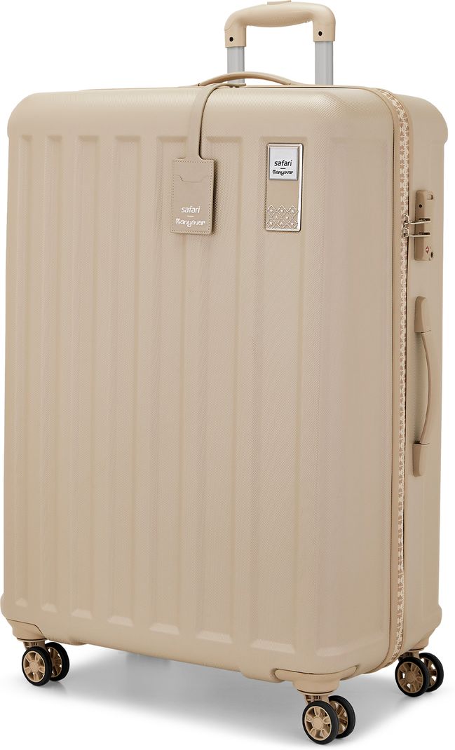 Safari SAFARI Large Check-in Suitcase (78 cm) 8 Wheels - ETERNA - Beige