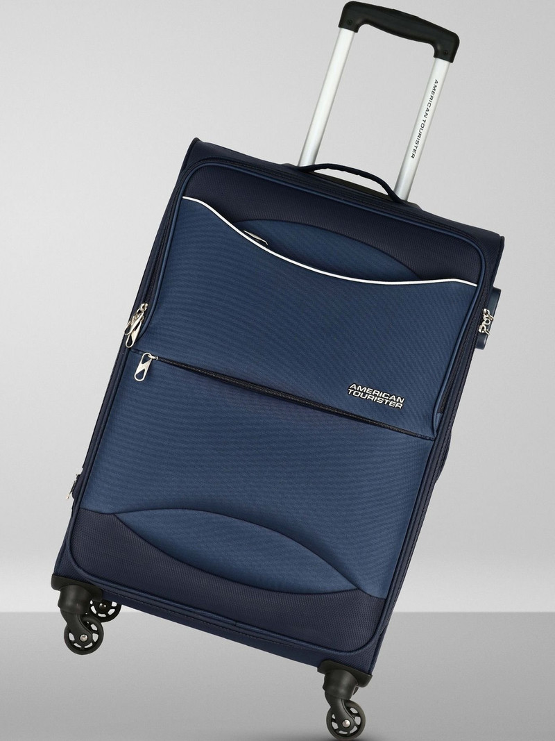 American Tourister AMERICAN TOURISTER Small Cabin Suitcase (56 cm) 4 Wheels - Brookfield Sp56 - Blue