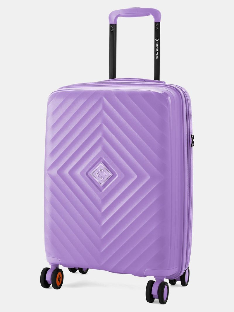 Nasher Miles NASHER MILES Small Cabin Suitcase (55 cm) 8 Wheels - Expander - Purple