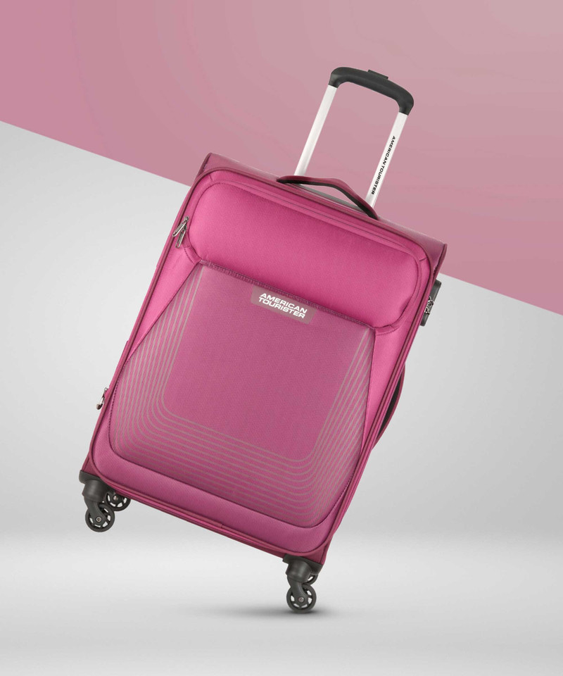 American Tourister AMERICAN TOURISTER Medium Check-in Suitcase (69.5 cm) 4 Wheels - AMT SOUTHSIDE LITE sp 69 MAGNTA - Maroon