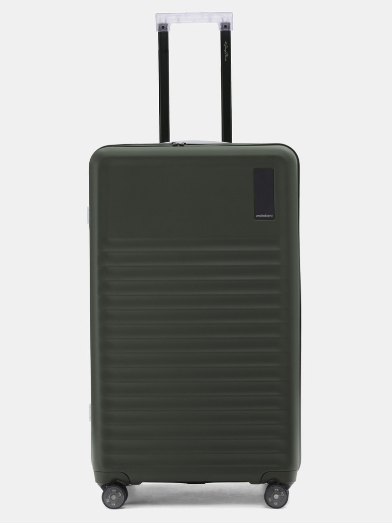 Mokobara Mokobara Check-in Suitcase (76.5 cm) 8 Wheels - The Aisle Trunk - Check-in Large - Green