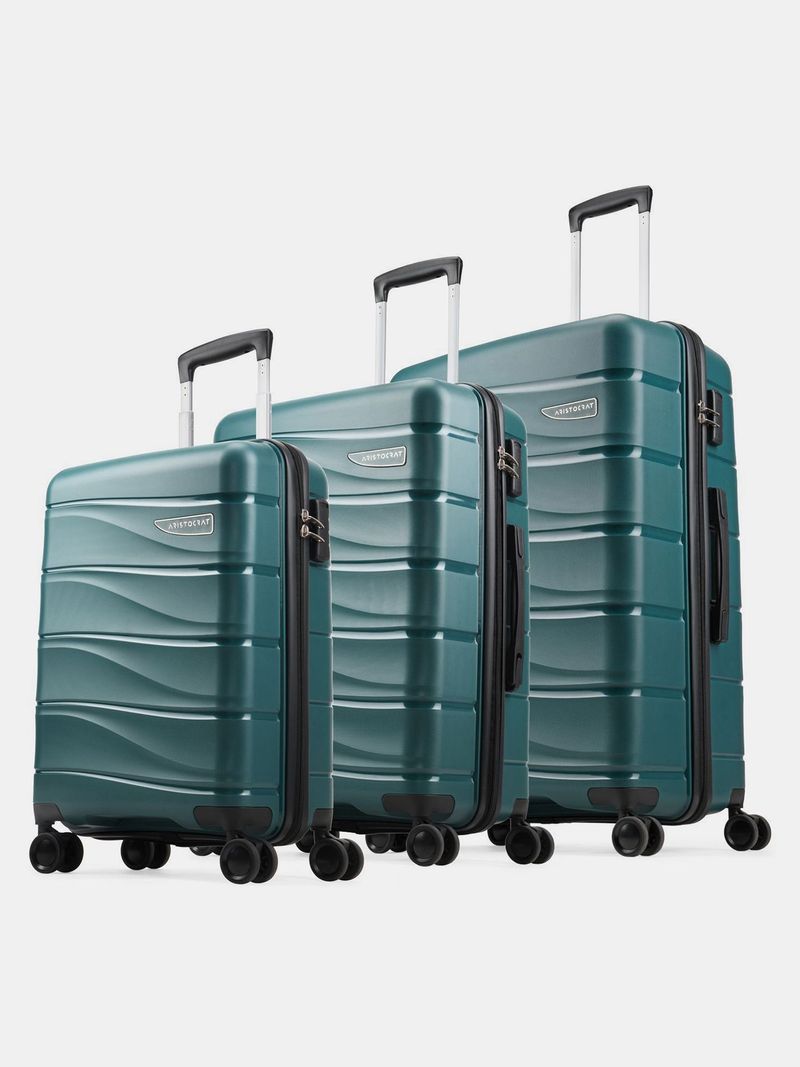 ARISTOCRAT Olympus 3 Luggage Set of 3 (Blue) - Image 4