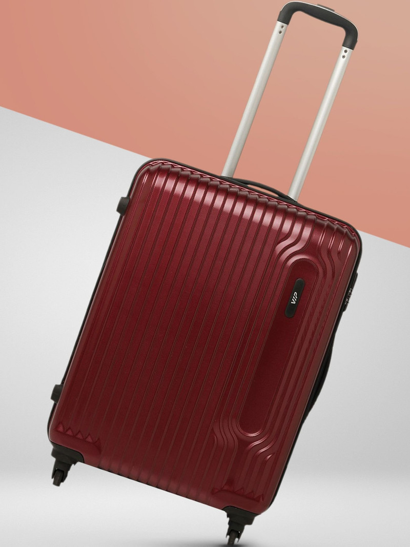 VIP VIP Medium Check-in Suitcase (65 cm) 4 Wheels - TRACE STROLLY 65 360 NEST MCD - Red