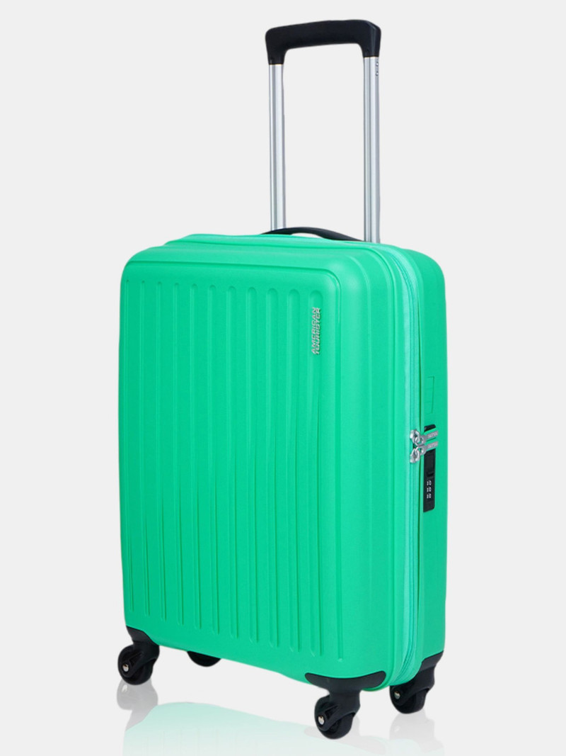 American Tourister AMERICAN TOURISTER Small Cabin Suitcase (55 cm) 4 Wheels - Combination Lock-Brandon Nxt - Green