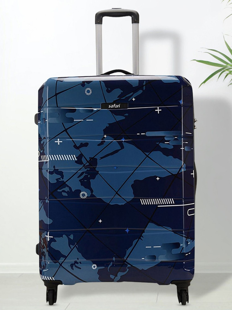 Safari SAFARI Large Check-in Suitcase (76 cm) 4 Wheels - NIGHTSKY 75 - Blue