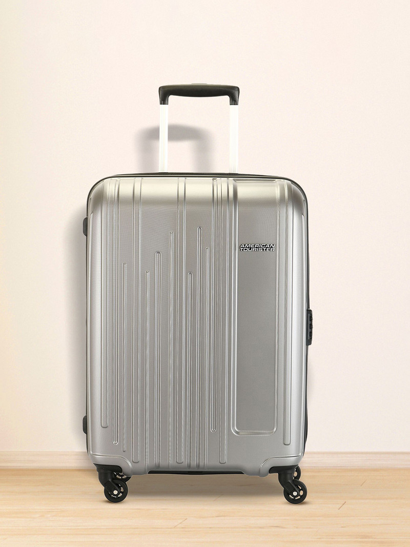 American Tourister AMERICAN TOURISTER Medium Check-in Suitcase (67 cm) 4 Wheels - Combination Lock-Hamilton - Grey