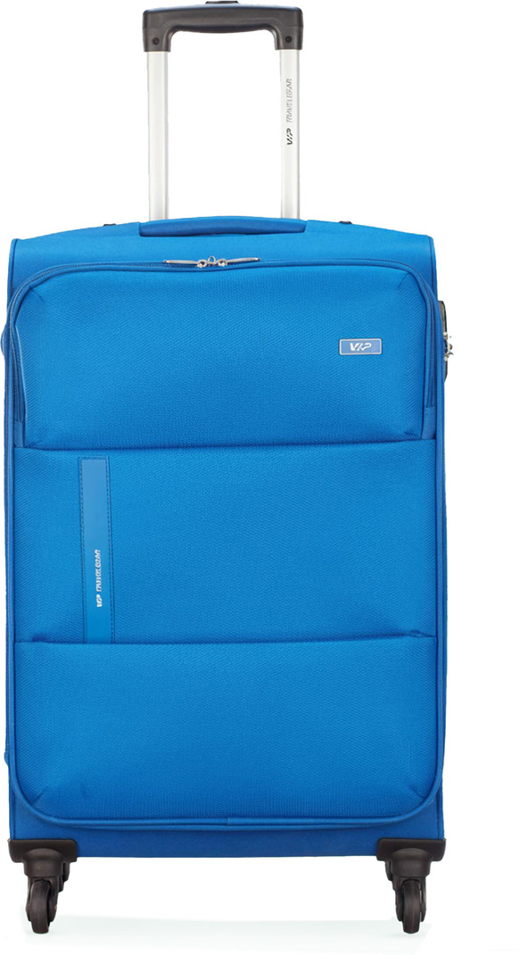 VIP VIP Medium Check-in Suitcase (68 cm) 4 Wheels - Widget 69 - Softbody Trolley Bag - Blue