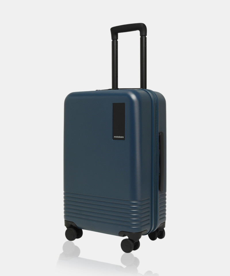 Mokobara Mokobara Cabin Suitcase (57.8 cm) 8 Wheels - The Cabin Polycarbonate Carry-On Trolley - Blue